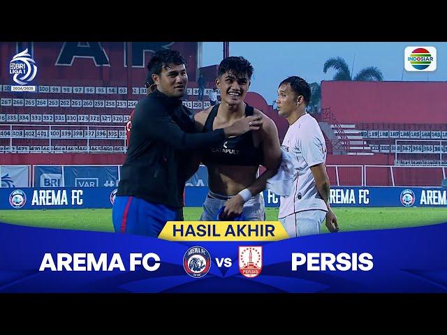 Hasil Akhir Pertandingan - Arema FC vs Persis Solo | BRI Liga 1 2024/25