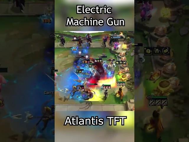 Electric Machine Gun - 3 Star Askhan  #teamfightactics #tft #dtcl