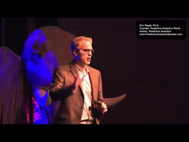 Eric Siegel - Predictive Analytics - 7-minute keynote sample