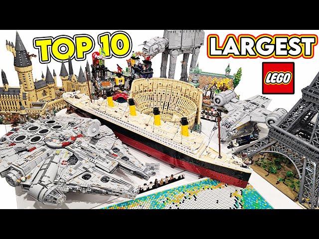 10 LARGEST LEGO SETS! 2023 Edition