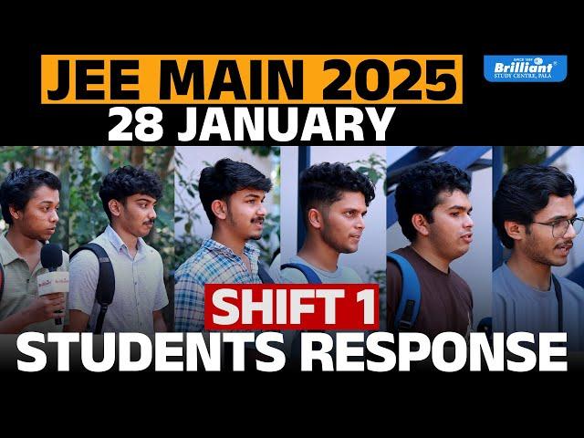 JEE Main 2025 Session 1 | Day 4 | Shift 2 | Students Response 2 | 28th January 2025