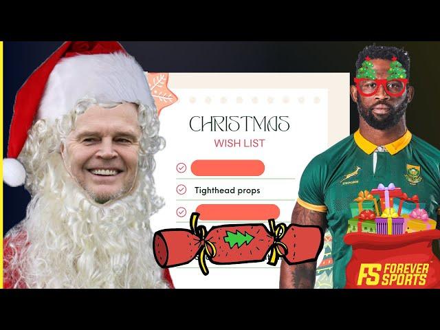 Rassie's Most WANTED CHRISTMAS Gifts for 2025! | Rugby News