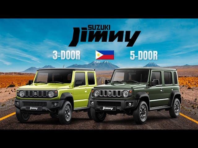 2024 SUZUKI JIMNY 5-DOOR VS 3-DOOR - SIMILARITIES & DIFFERENCES