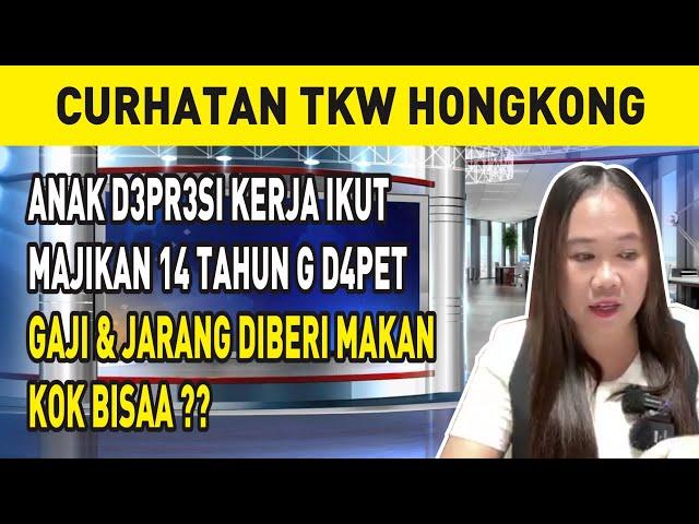 ANAK D3PR3SI KERJA IKUT MAJIKAN 14 TAHUN G D4PET GAJI & JARANG DIBERI MAKAN, KOK BISAA ⁉️