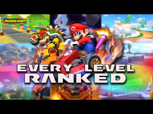 Every Mario Kart Course RANKED! - 156 Levels from Worst to Best