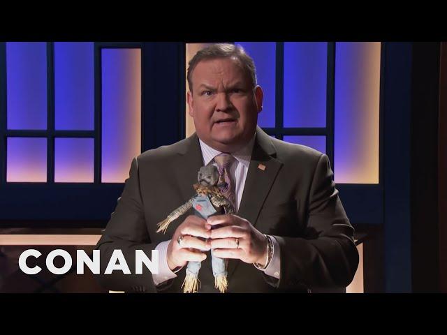 Andy Gets Out In Front Of Another Scandal | CONAN on TBS