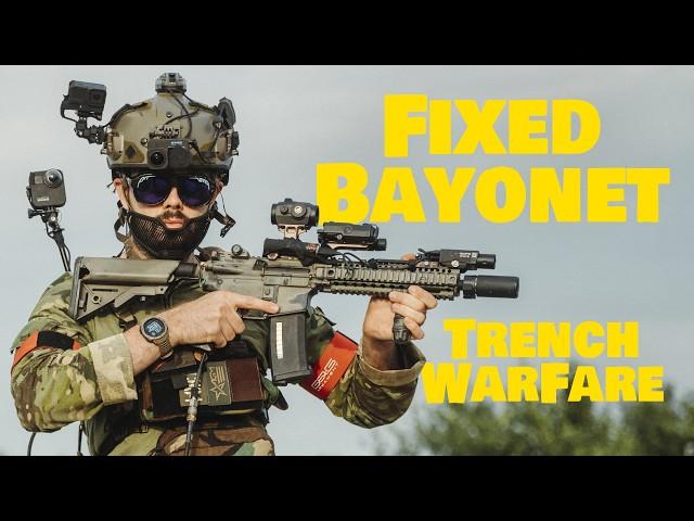 Fixed Bayonet in Modern Trench Warfare (Scaring Airsoft Players)