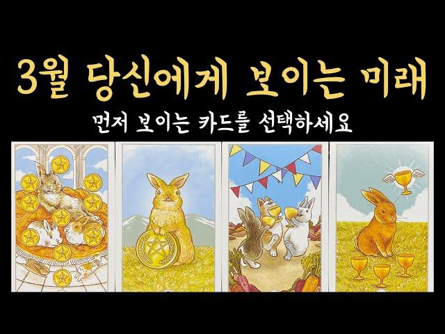 [타로] 3월 너무 정확해서 소름 돋을 이야기, 진심으로 기원합니다