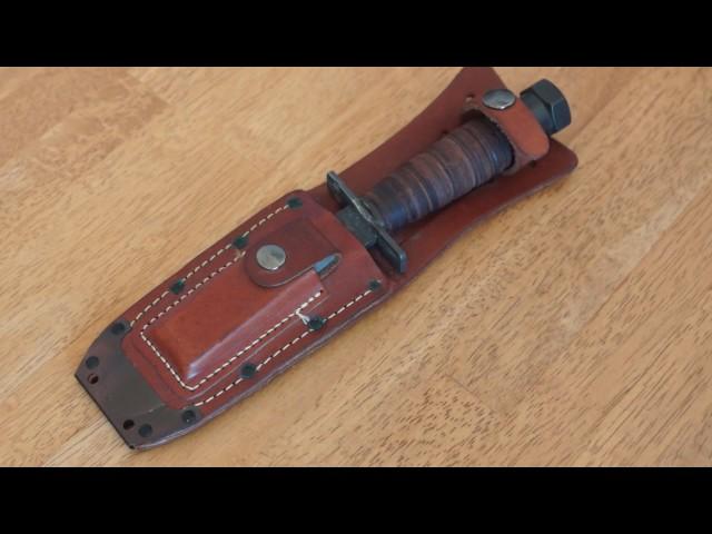 Camillus knives jet Pilot pilots survival knife 1983 review