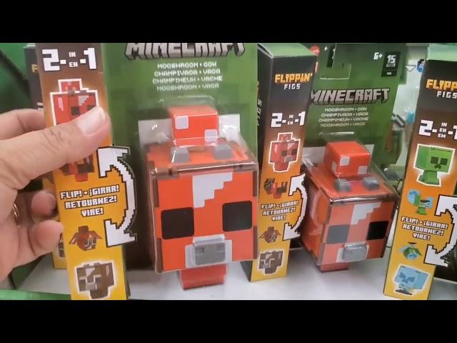 MINECRAFT TOYS ! BUILD A BUZZ AT WALMART!!