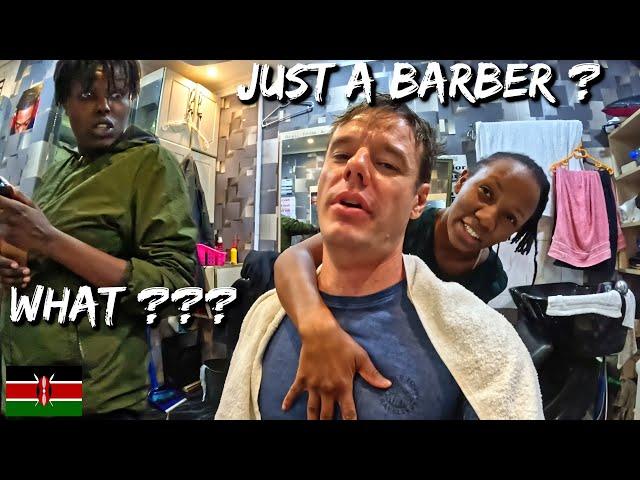 This is How Kenyan Barbers Treat You  vA 80 | Nairobi