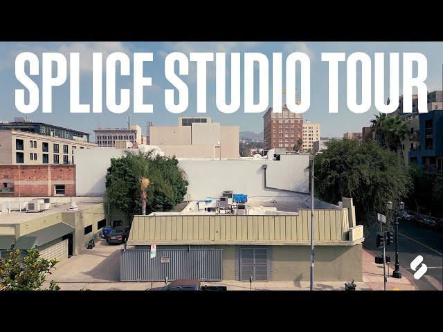 Splice Studio Tour at the Legendary Sound Factory