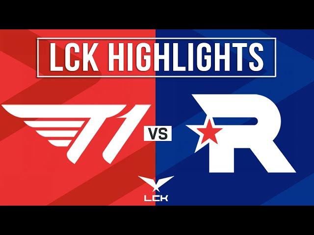 T1 vs KT Highlights ALL GAMES | LCK 2024 Summer | T1 vs KT Rolster