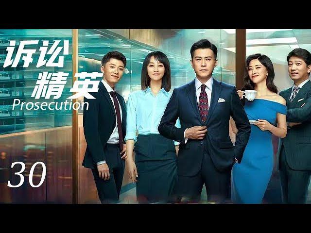 【诉讼精英Prosecution】EP30|后起新人“碰瓷”精英律师，电梯初遇便起摩擦，欢喜冤家又如何成为最佳搭档|主演：靳东 蓝盈莹