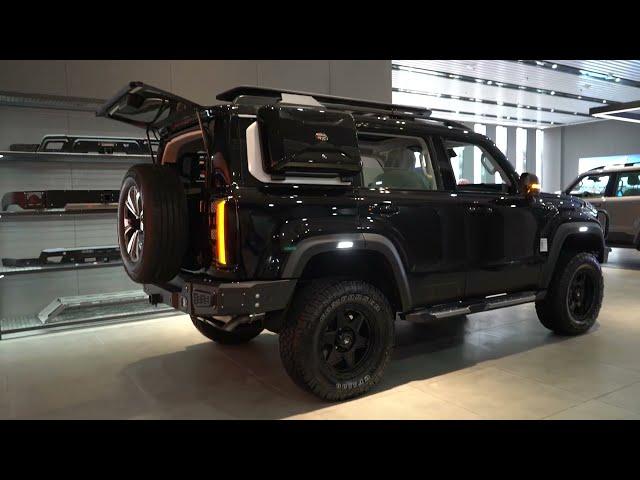 2024 BAIC BJ40  Black External Internal Space Detailed Video (4K)