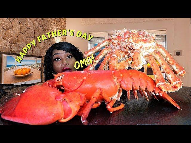 FATHERS DAY SEAFOOD SPECIAL   When Larry the Lobster Meets Curtis the Crab