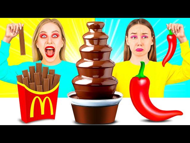 Chocolate Fountain Fondue Challenge #1 by BooBoom Challenge