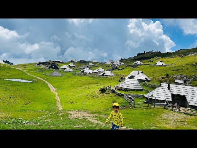 Beautiful Velika Planina,One of the best Destination in Slovenia