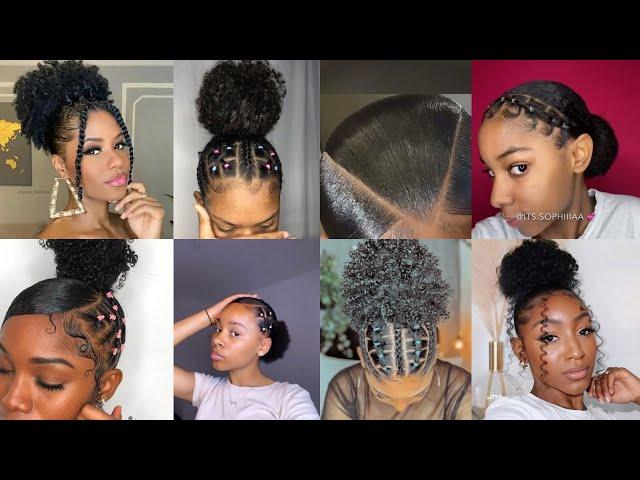 ~Easy Curly hairstyles// Bun/ponytail hairstyles edition