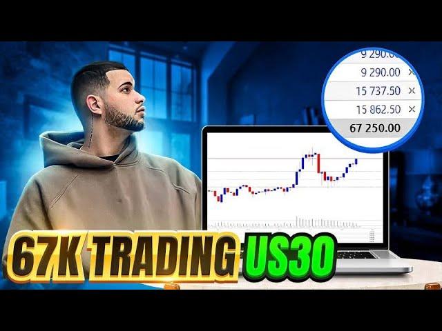 $67,000 Trading US30 - Trading Martingale - Forex Day Trade