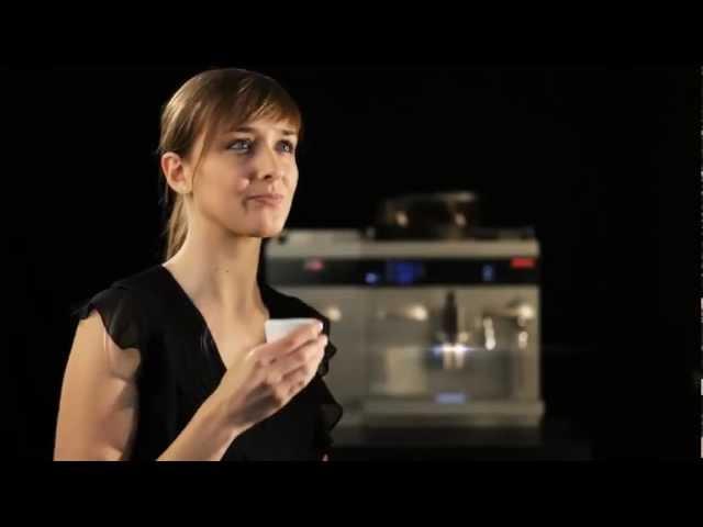 Melitta Alpha commercial bean to cup coffee machine.mp4