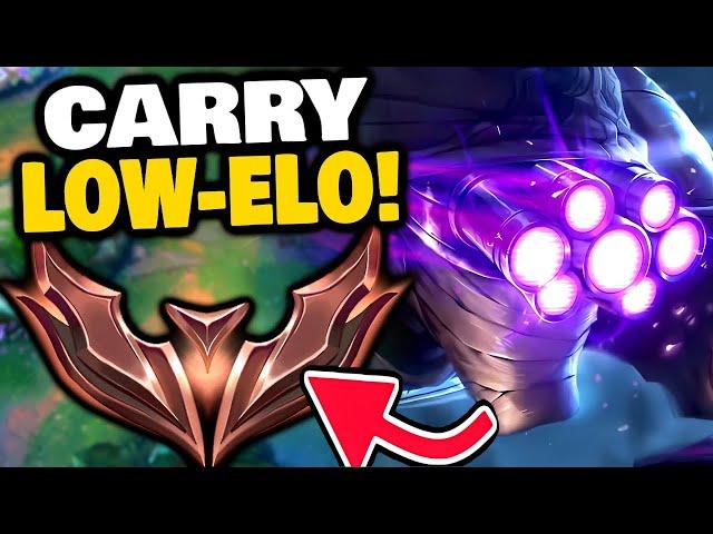 MASTER YI Jungle will CARRY you out of LOW ELO!! Guide