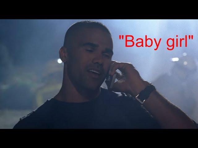 Criminal Minds: Derek Morgan calling Penelope Garcia “baby girl” compilation