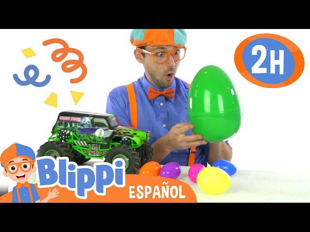 Aprende los colores con los huevos de Pascua | Blippi Español | Videos Educativos para niños