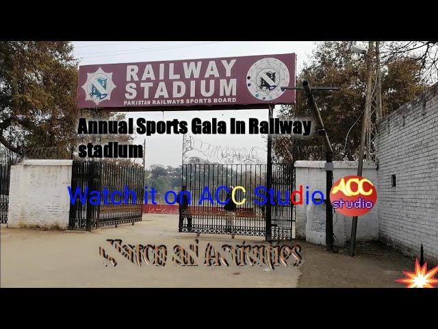 Annual Sports Gala In Railway stadium Lahore | ACC Studio