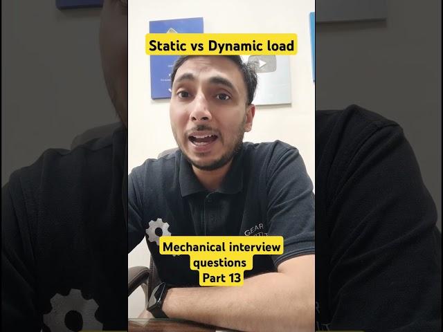 Static vs dynamic load