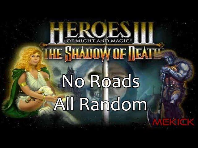Heroes of Might and Magic III: No Roads & All Random 1v7 FFA (200%)