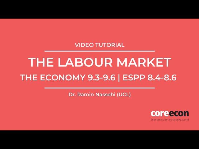 Video tutorial: The labour market (WS/PS) model for the aggregate economy