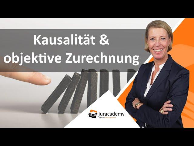 Kausalität & Objektive Zurechnung im Strafrecht ► juracademy.de