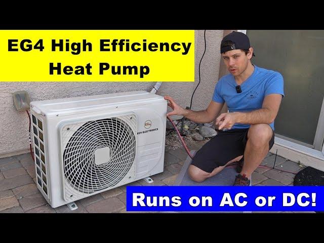 New! EG4 High Efficiency AC or Solar DC Heat Pump