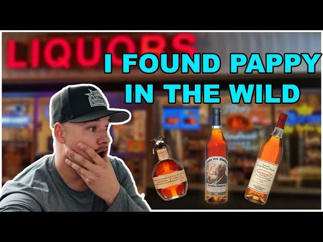 I went Bourbon Hunting and found Pappy Van Winkle!!!!