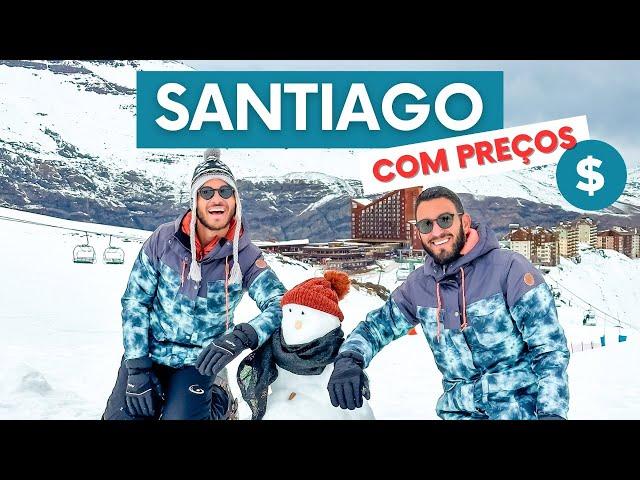 TUDO SOBRE SANTIAGO DO CHILE: roteiro completo de INVERNO com preços