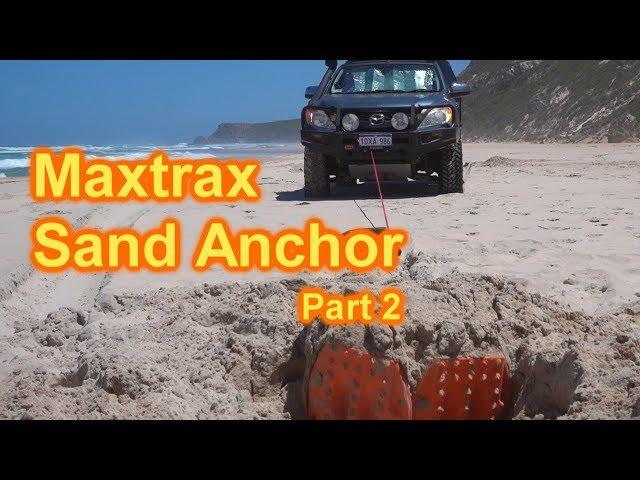 Maxtrax Sand Anchor | 4x4 Self Recovery Technique | Part 2