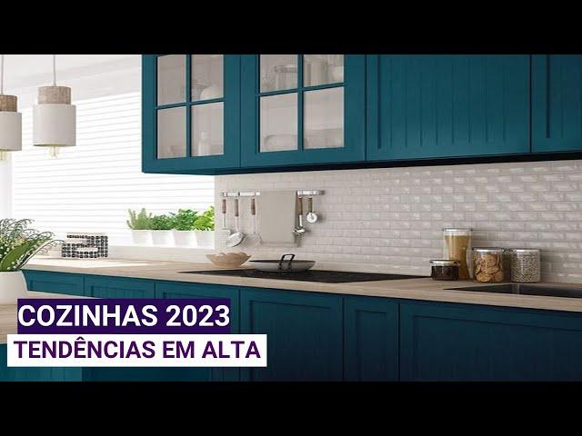 10 TENDÊNCIAS DE DECORAÇÃO DE COZINHA QUE ESTÃO BOMBAND EM 2023