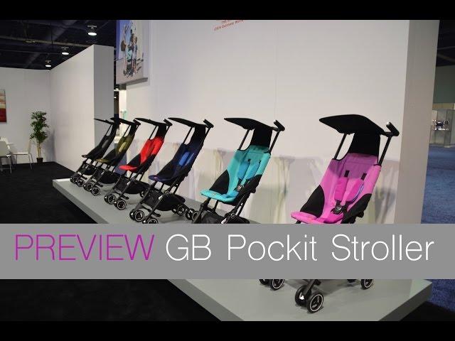 NEW! GB Pockit Stroller From ABC Kids Expo 2015