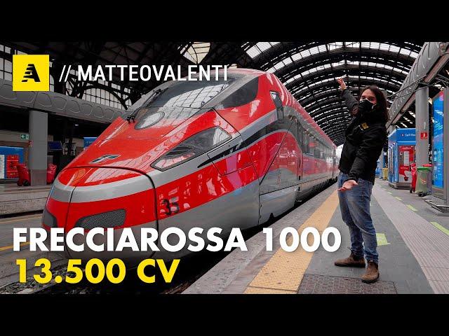 I segreti del FRECCIAROSSA 1000 | Come si guida un TRENO ad ALTA VELOCITÀ da 35 mln €