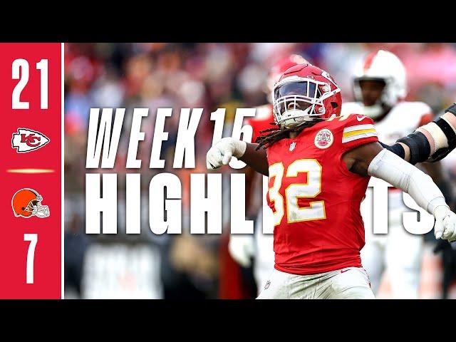 Kansas City Chiefs vs Cleveland Browns Game Highlights | NFL 2024 Season - Week 15