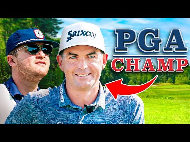 Ryder Cup Captain, Keegan Bradley Tells Us Everything During Every Shot For 9 Holes