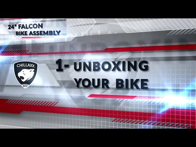 CHILLAXX BIKE FALCON MONTAGE - Unboxing Your Bike/FAHRRAD AUSPACKEN