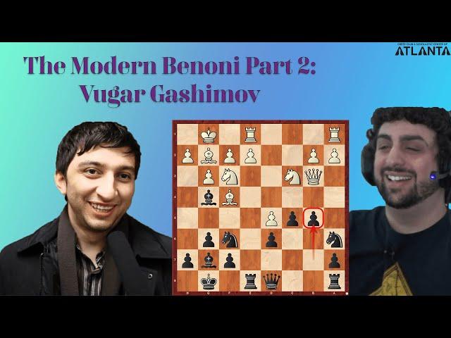 The Modern Benoni Part 2: Vugar Gashimov with NM Spencer Finegold