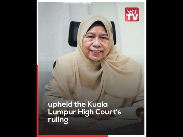 Court orders Zuraida to pay RM100,000 to PKR for breaching bond