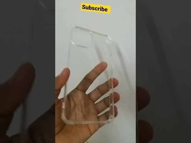 iPhone 14 Transparent Back Cover With Dustproof Jali / #shorts #ytshorts #viralshorts