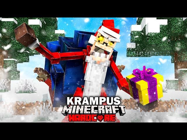 I Survived a KRAMPUS SANTA DWELLER Minecraft Horror Mod…