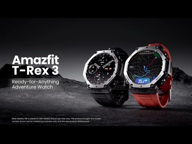 Amazfit T-Rex 3 | Built for Adventure