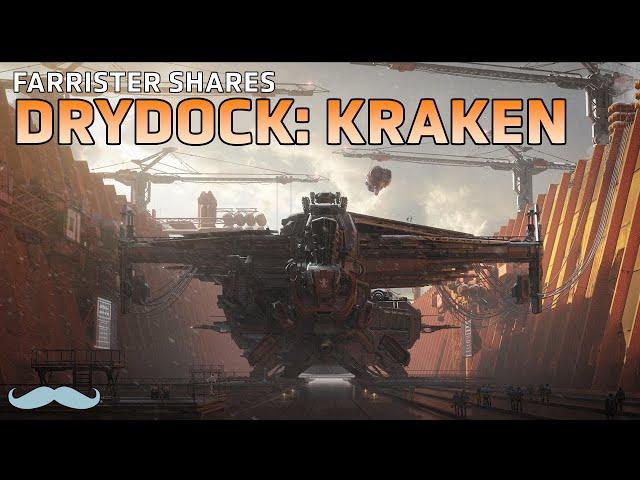 Drydock: Kraken Class Carrier | Star Citizen 4K