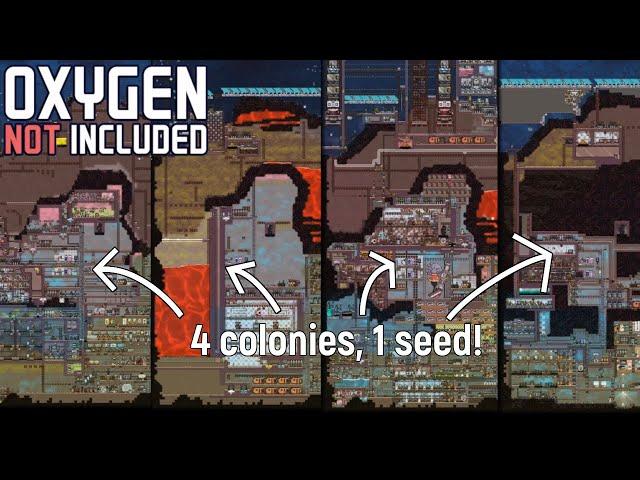 4 players and their colonies, 1 seed! | Chaos Crew Playalong  | ONI